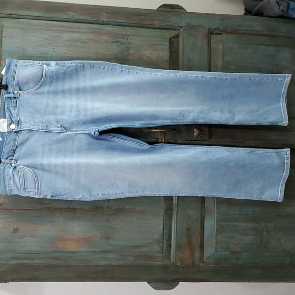 LOLA JEANS DENVER-DS High Rise Straight Jeans, Size 38, NWT - Picture 3 of 13